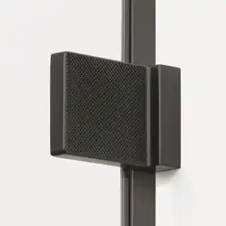 New Trendy Czarna kabina prysznicowa lewa 110x120 EXK-6872 Avexa Black XR