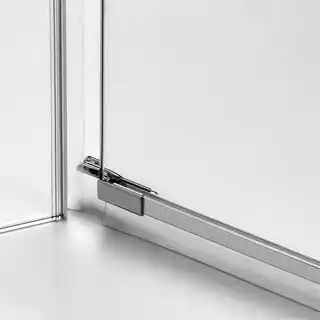 New Trendy Eventa kabina prysznicowa przyścienna lewa 100x100x200 cm szkło przejrzyste EXK 0186