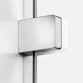 New Trendy Eventa kabina prysznicowa przyścienna lewa 100x100x200 cm szkło przejrzyste EXK 0186