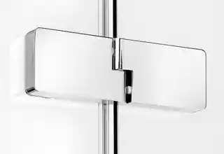 New Trendy Eventa kabina prysznicowa przyścienna 100x100x200 cm lewa szkło przejrzyste EXK 0210