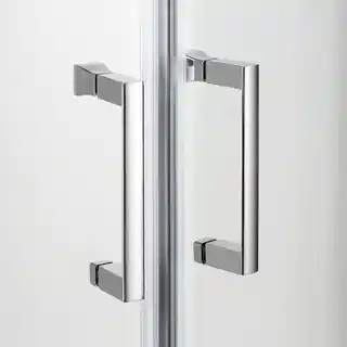 New Trendy kabina prysznicowa kwadratowa 80x80 cm szkło przejrzyste K-0474 New Varia
