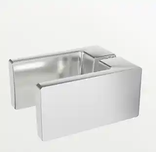 New Trendy Reflexa Plus kabina prysznicowa 110x80 prawa, szkło przejrzyste, EXK-1219