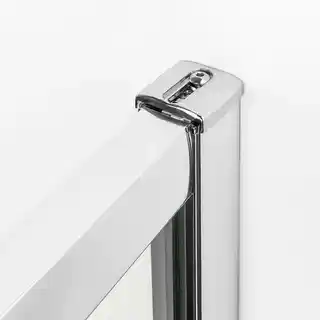 New Trendy Kabina prysznicowa prostokątna 120x80cm szkło przejrzyste D-0090A D-0078B New Corrina