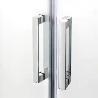 New Trendy Kabina prysznicowa prostokątna 120x80cm szkło przejrzyste D-0090A D-0078B New Corrina