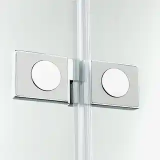 New Trendy New Soleo kabina prysznicowa kwadratowa 90x90 cm, szkło przejrzyste, wysokość 195 cm, modele D-0149A i D-0153A