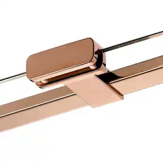 New Trendy Miedziana kabina przyścienna z bocznym wejściem 90x90 EXK-6506 Eventa Copper Shine