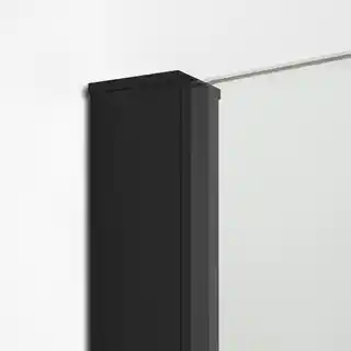 New Trendy New Modus Black Walk-In kabina prysznicowa 140x120x200 cm szkło przejrzyste EXK 0112