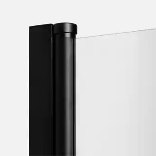 New Trendy New Soleo Black kabina prysznicowa prostokątna 100x90x195 cm przejrzyste szkło D-0236A D-0239A
