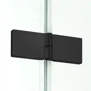 New Trendy New Soleo Black 80x100x195 cm kabina prawa przejrzyste D-0238A/D-0116B