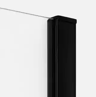 New Trendy Prime Black kabina prysznicowa prostokątna 100x90x200 cm prawa szkło przejrzyste D-0317A D-0129B