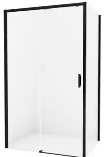 New Trendy Prime Black kabina prysznicowa prostokątna 140x90x200 cm lewa szkło przejrzyste D-0324A/D-0129B