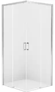 New Trendy Prime kabina prysznicowa prostokątna 80x90x200 cm szkło przejrzyste aluminiowa D-0294A D-0297A