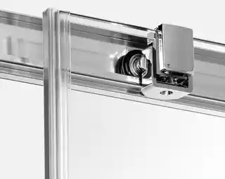 New Trendy Prime kabina prysznicowa prostokątna 90x100x200 cm szkło przejrzyste aluminiowa ramka D-0296A D-0299A
