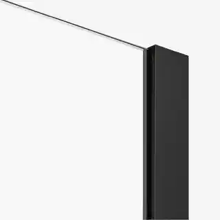 New Trendy Smart Black kabina prysznicowa prostokątna podwójne drzwi 90x100 cm szkło 8 mm EXK 4165
