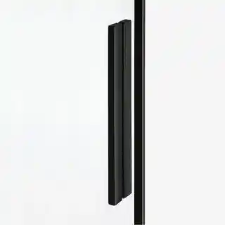 New Trendy Smart Black kabina prysznicowa prostokątna podwójne drzwi 90x110 cm szkło 8 mm, wysoka, lewa i prawa strona, model EXK 4166