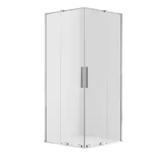 New Trendy Smart kabina prysznicowa kwadratowa podwójne drzwi 80x80 cm szkło 8 mm wys 200 cm EXK 4055