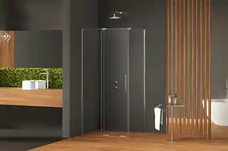 New Trendy Smart kabina prysznicowa narożna prostokątna 100x90 cm szkło 8 mm drzwi lewa prawa EXK 4021