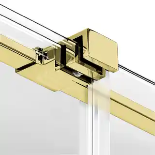 New Trendy Smart Light Gold złota kabina prysznicowa narożna prostokątna 120x90 cm EXK-4239