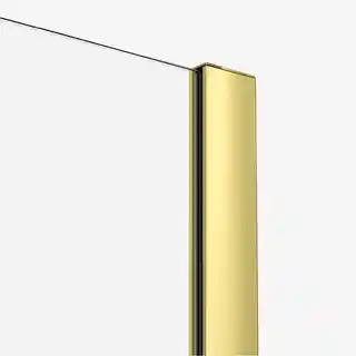 New Trendy Smart Light Gold złota kabina prysznicowa narożna prostokątna 120x90 cm EXK-4239