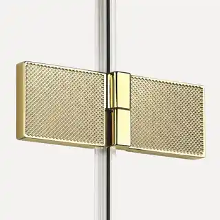 New Trendy Złota kabina prysznicowa lewa 90x70 EXK-6756 Avexa Gold Shine XR