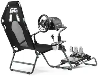 Next Level Racing NLR-S021GR GTLite Carbon Grey Edition Wyścigowy do 130kg Czarno-szary Fotel wyścigowy