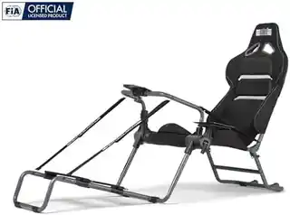 Next Level Racing NLR-S031GR GTLite Pro Carbon Grey Edition Wyścigowy do 150kg Czarno-szary Fotel wyścigowy