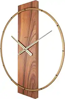 Nextime Zegar ścienny brązowy Carl 3195 BR