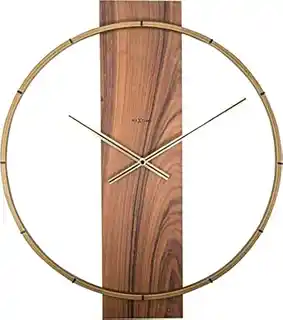 Nextime Zegar ścienny brązowy Carl 3195 BR