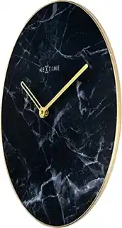 Nextime Zegar ścienny Marble ciemny, numer 8189ZW