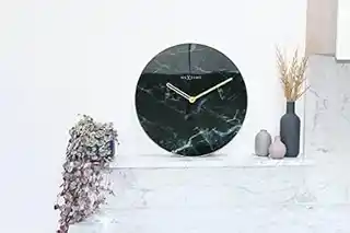 Nextime Zegar ścienny Marble ciemny, numer 8189ZW