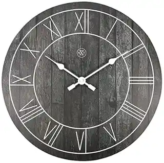 Nextime Zegar ścienny ciemny Paul 7345 Zw
