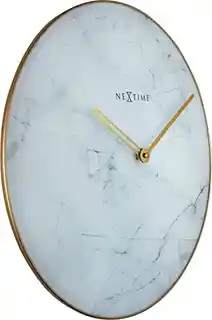 Nextime Zegar ścienny Marble jasny, 8189 WI