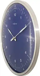 Nextime Zegar ścienny niebieski 60 Minutes 3243BL