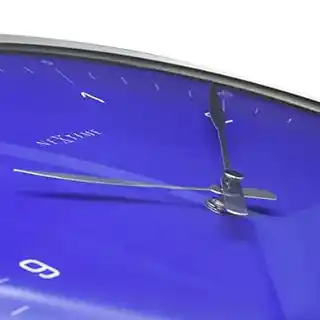 Nextime Zegar ścienny niebieski 60 Minutes 3243BL