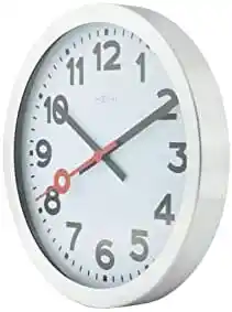 Nextime Zegar ścienny z cyframi 19 cm Station 3998AR