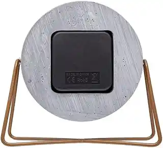 Nextime Zegar stojący Cross Table szary 5204 GS