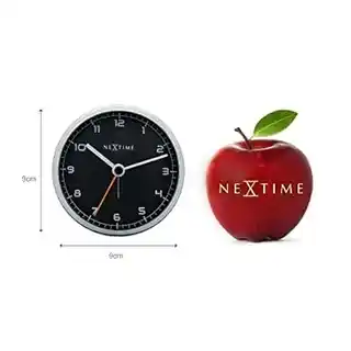 Nextime Zegar stolowy czarny Company Alarm 5194 Zw