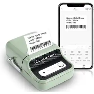 Niimbot Drukarka etykiet B21 USB, zielony