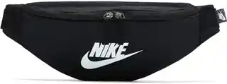 Nike nerka Heritage Hip DB0490 010, czarna, nylon, regulowany pasek, logo Nike, uniwersalna, lekka, wodoodporna