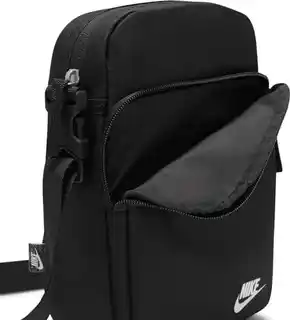 Nike saszetka DB0456 010 czarna, nylonowa, regulowany pasek, logo Nike, kolekcja Sportswear, damska, uniwersalny rozmiar