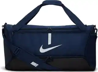 Nike torba sportowa na trening granatowa 60l, nylon, regulowany pasek, logo Nike, wodoodporna, model Nike Training