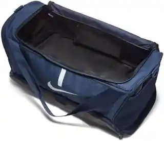 Nike torba sportowa na trening granatowa 60l, nylon, regulowany pasek, logo Nike, wodoodporna, model Nike Training