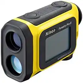 Nikon dalmierz Forestry Pro II, laserowy, z funkcją pomiaru odległości, zakres 0,2 500 m, wyświetlacz LCD, odporność na warunki atmosferyczne