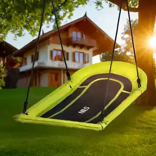 Nils Camp Huśtawka NB5044 Limonkowy