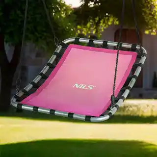 Nils Camp Huśtawka NB5045 Różowy