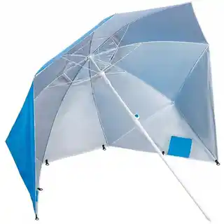 Nils Camp parasol ogrodowy plażowy NC7822 XL 220 cm, wodoodporny, aluminiowa konstrukcja, rozkładany, UV ochronny