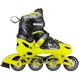 Nils Extreme Łyżworolki NA18137A rozmiar 35-38 Czarno-żółty