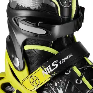 Nils Extreme Łyżworolki NA18137A rozmiar 35-38 Czarno-żółty