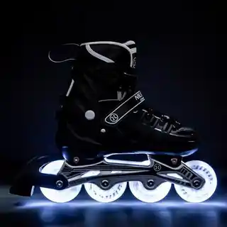 Nils Extreme Łyżworolki NH10905 4w1 rozmiar 35-38 Czarny