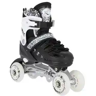 Nils Extreme Łyżworolki Z Wym. Płozą Hokejową Nils NH10905 4w1 Czarne Rozm. M 35-38